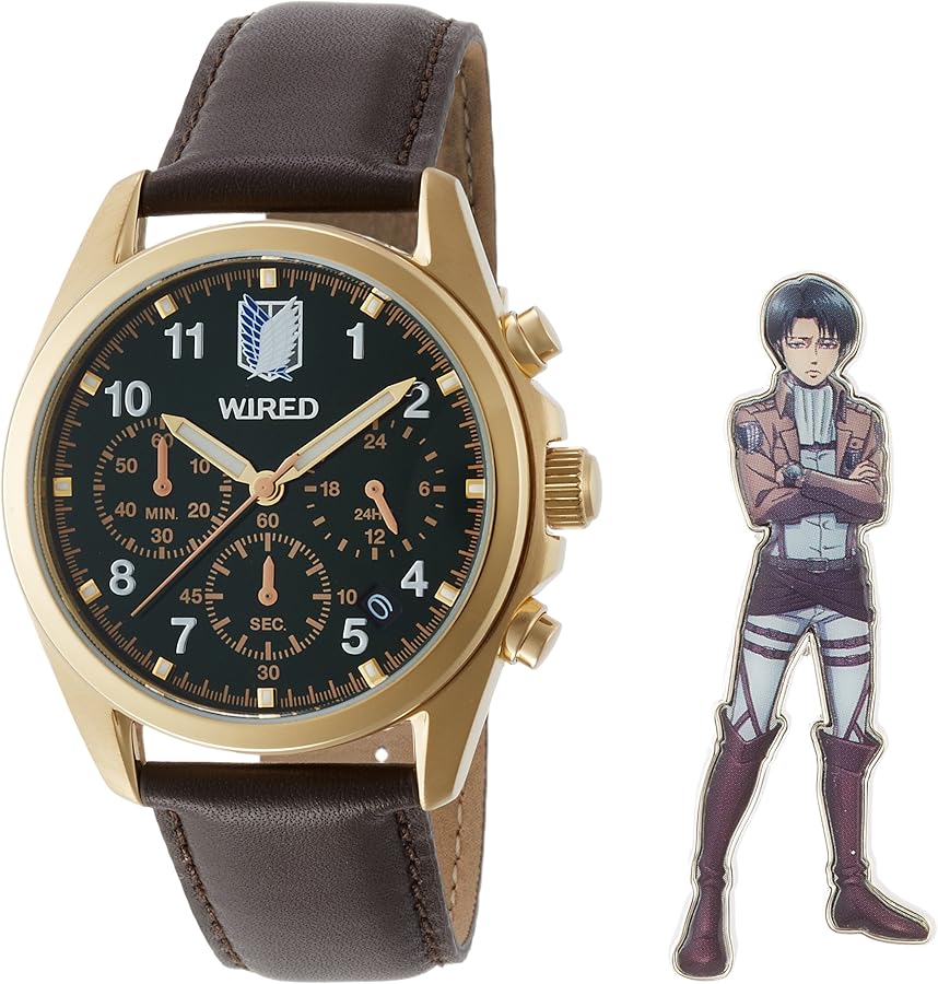 Amazon.co.jp: [ワイアード]WIRED 腕時計クオーツ WIRED×進撃の巨人