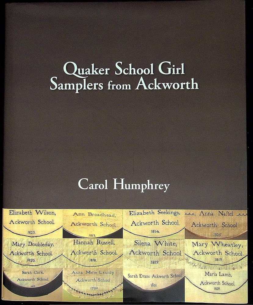 Amazon | Quaker School Girl Samplers from Ackworth | Humphrey