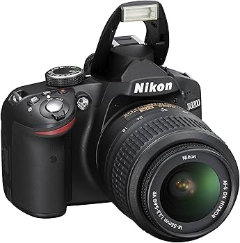 Amazon.com : Nikon D3200 24.2 MP CMOS Digital SLR with 18-55mm f