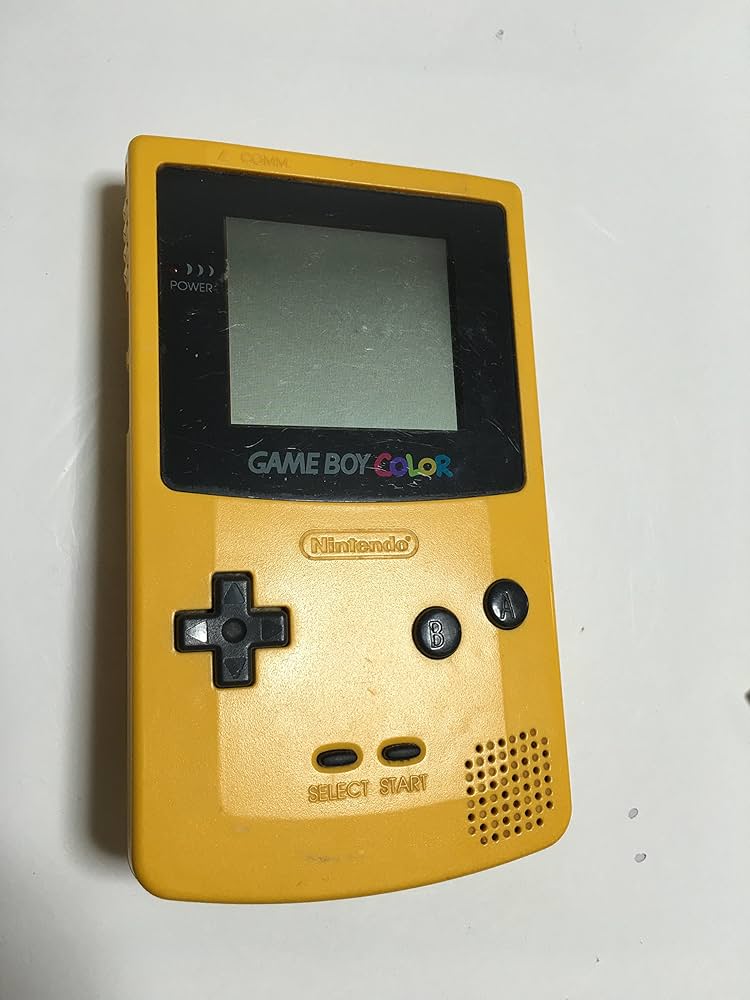 Amazon.com: Game Boy Color Console in Yellow - JAPANESE IMPORT