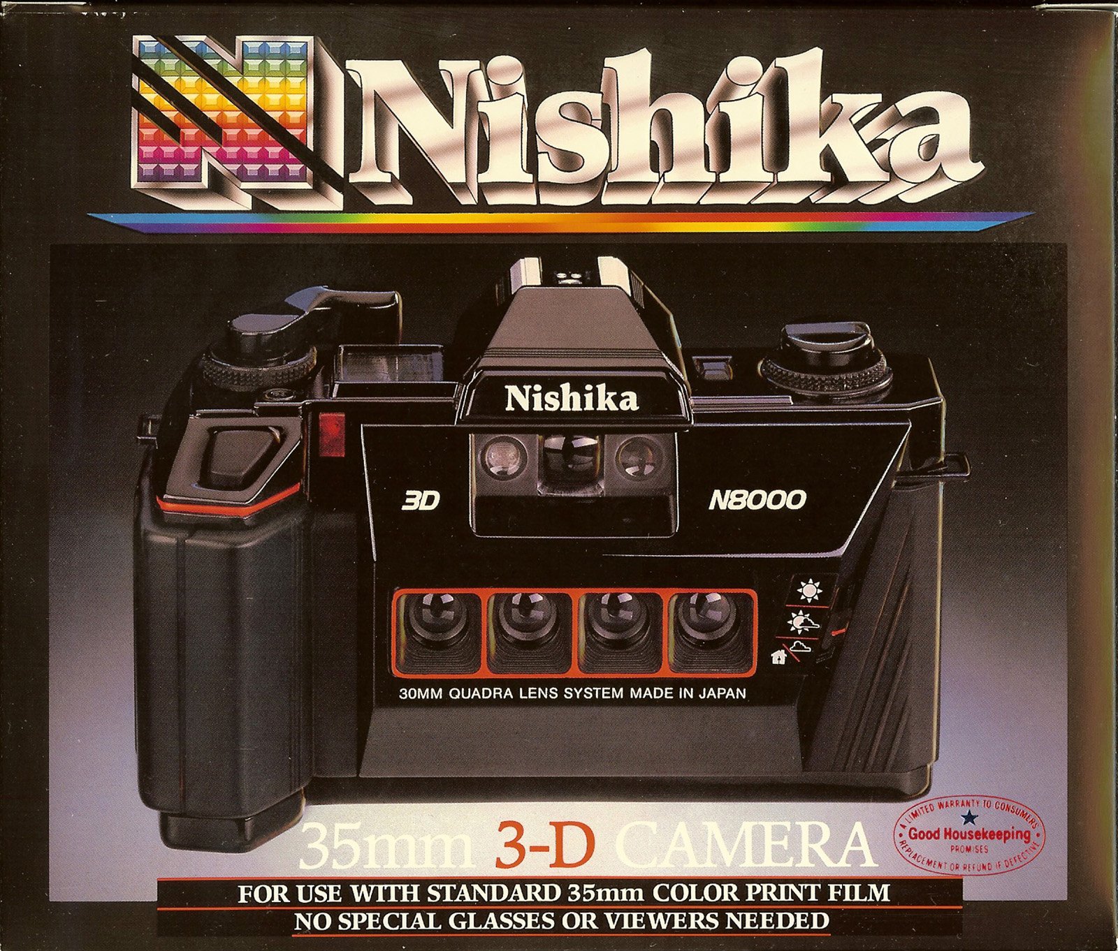 Amazon.com : Nishika N8000 35mm 3-D Film Camera : Electronics