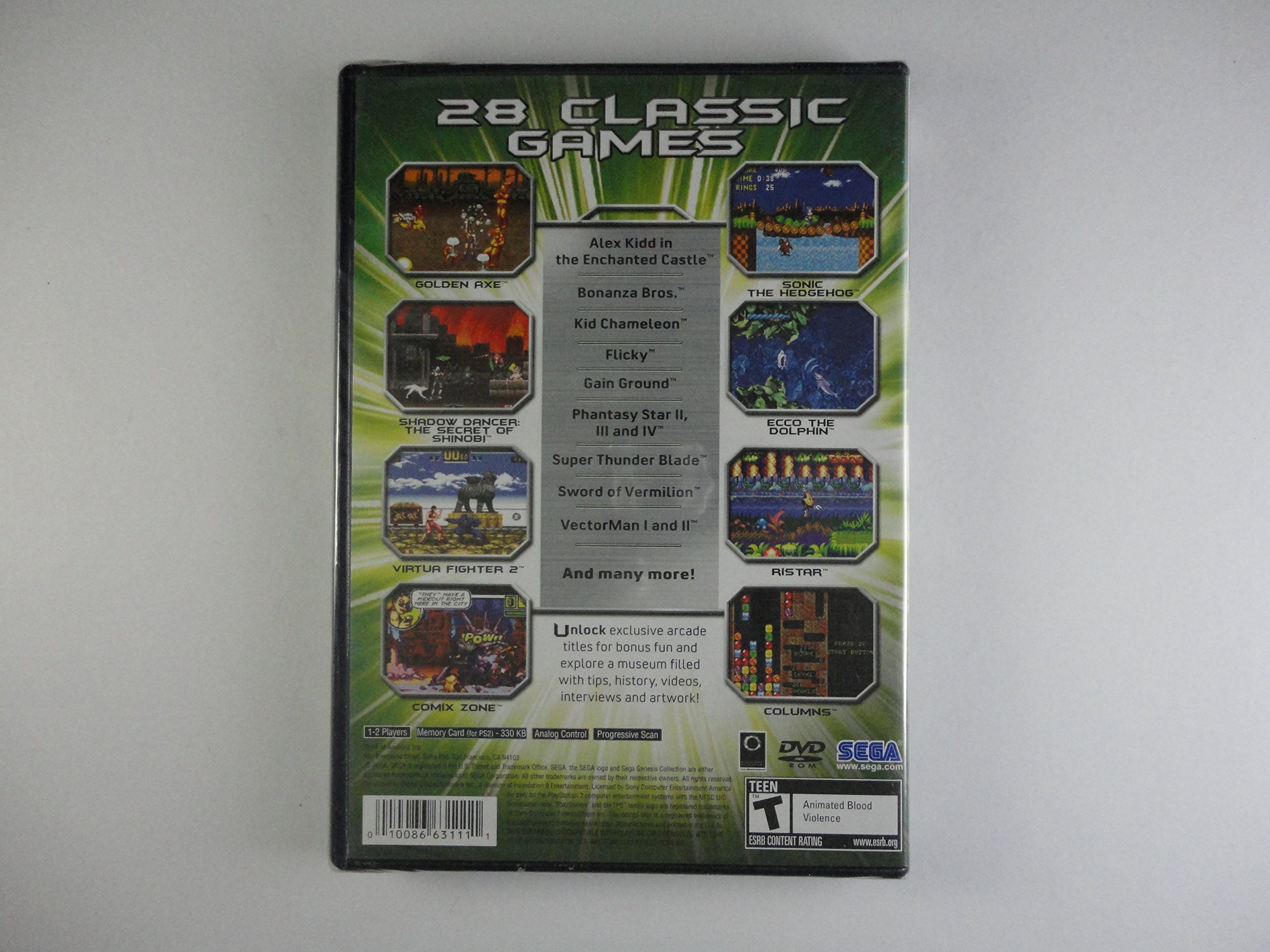 Amazon.com: Sega Genesis Collection - PlayStation 2 : Video Games