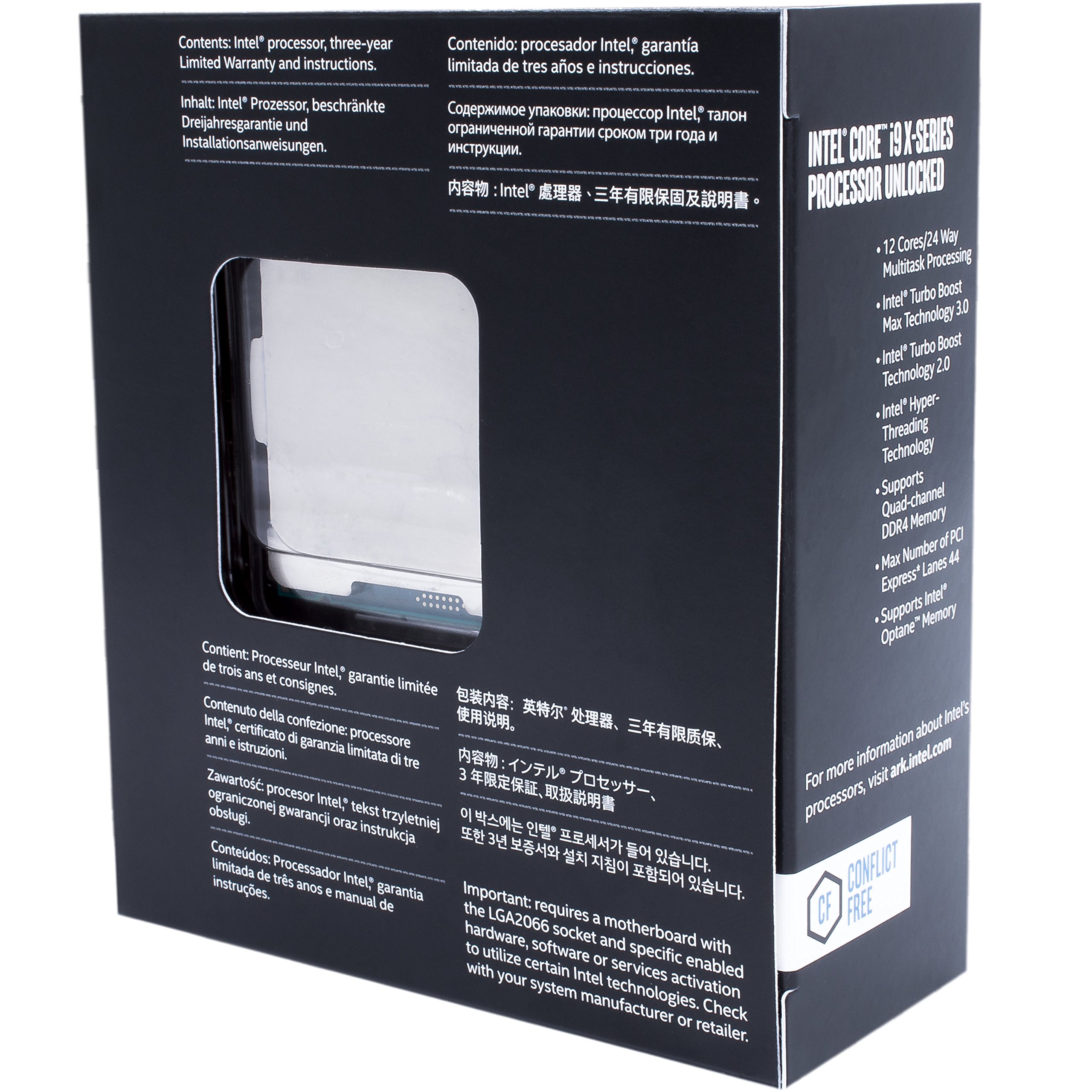 Amazon | Intel Core i9-7920X X-series Processor LGA2066 12コア/24