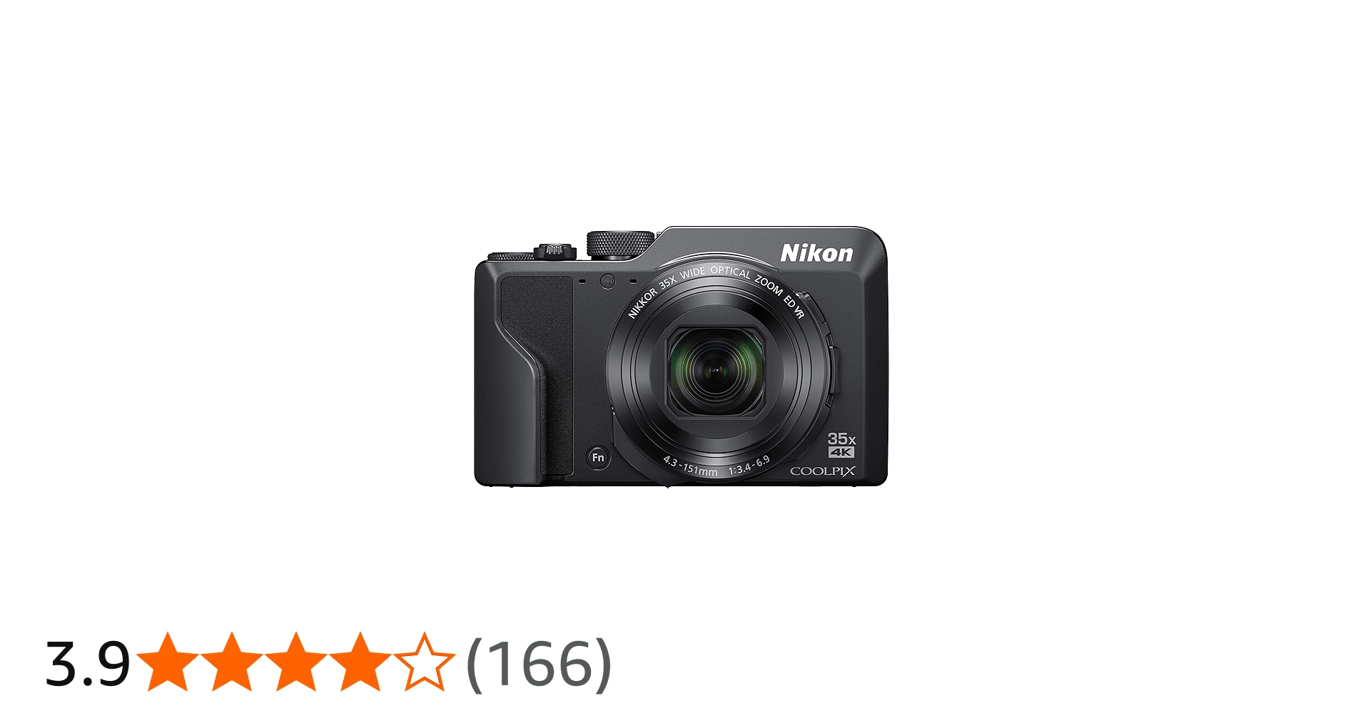 Amazon | Nikon デジタルカメラ COOLPIX A1000 BK 光学35倍 ISO6400