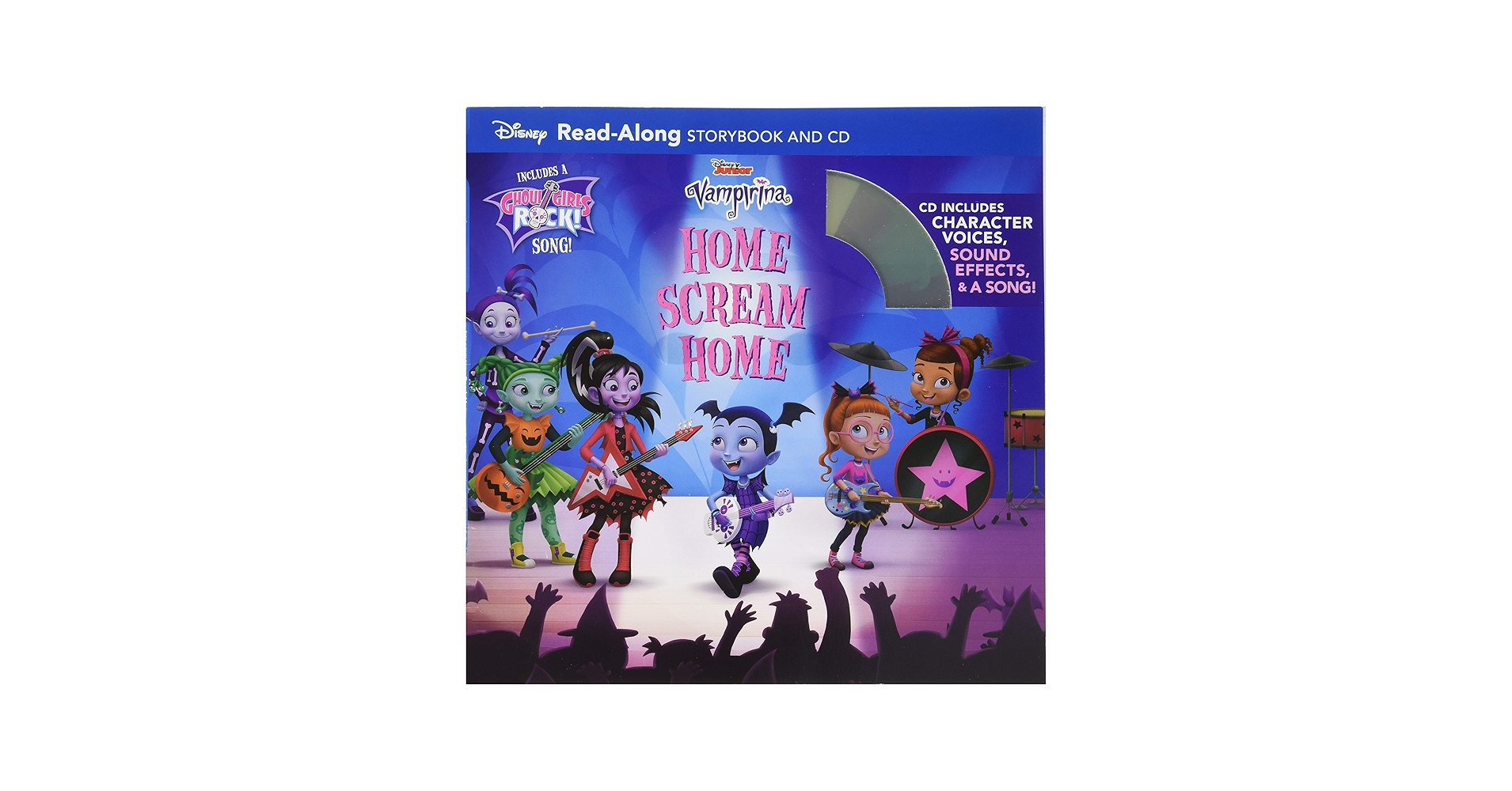 Amazon.com: Vampirina Home Scream Home: Read-Along Storybook and