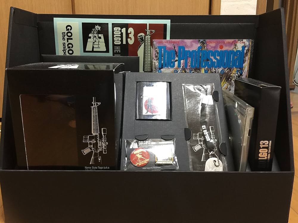 Amazon.co.jp: ゴルゴ13コレクターボックス : 本