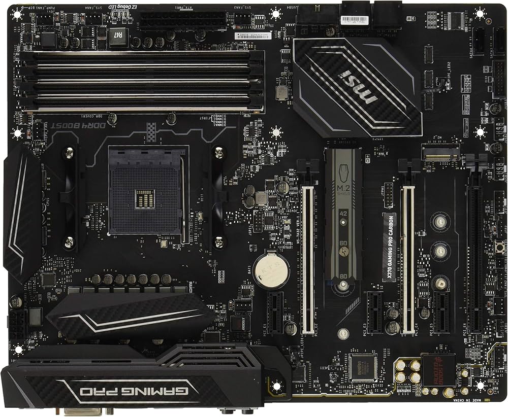 Amazon | MSI X370 GAMING PRO CARBON ATX ゲーミングマザーボード