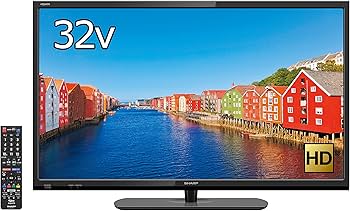 Amazon | シャープ 32V型 AQUOS ハイビジョン 液晶テレビ リッチカラ