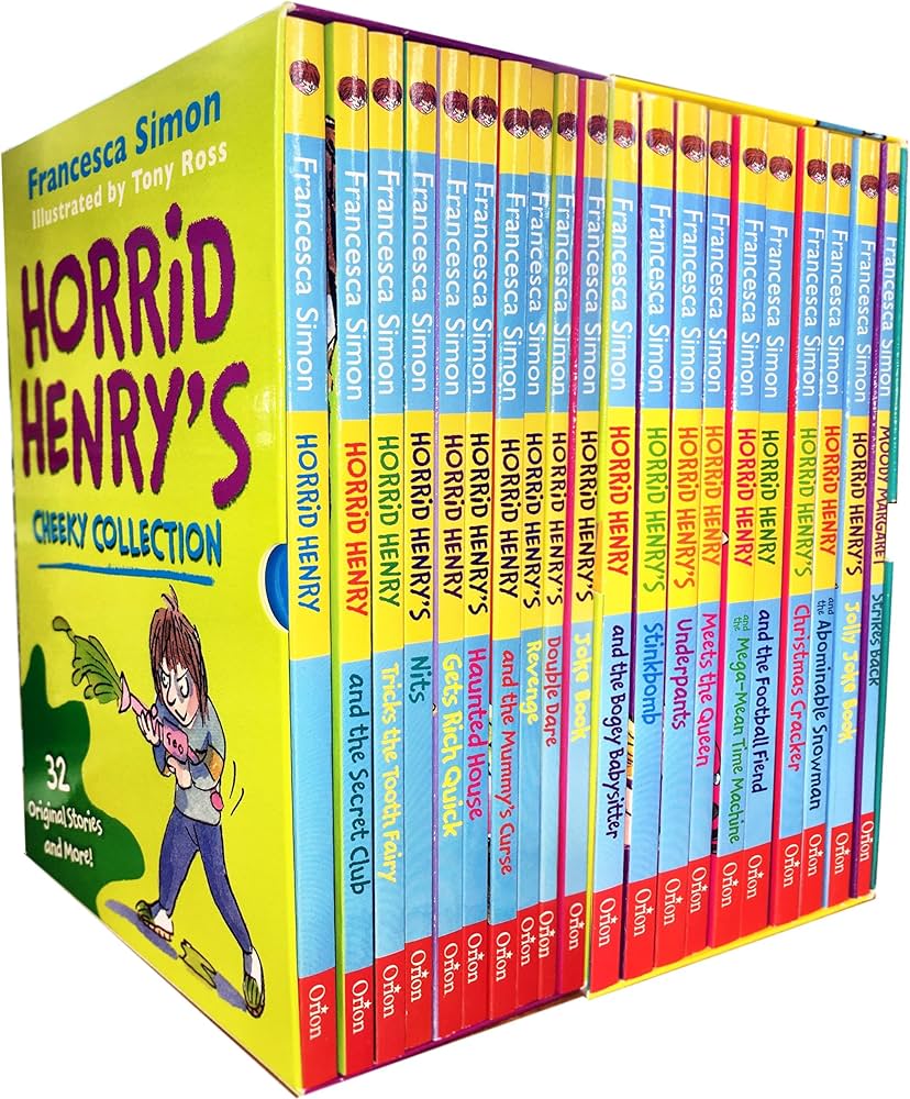 Horrid Henry The Complete Story Collection 20 Books Box Set