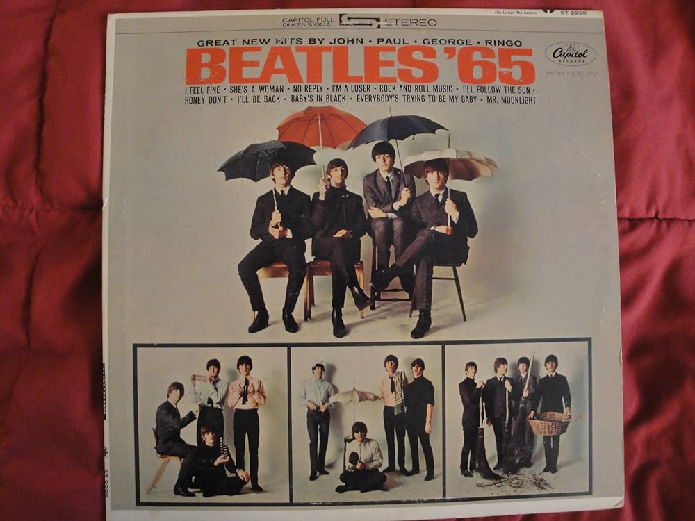 BEATLES '65 Capitol Records ST-2228 Stereo 'Recorded in England