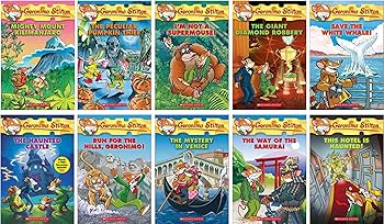 Geronimo Stilton 1-50 Complete Collection Series Set (Books 1-50
