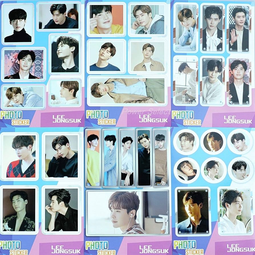 Amazon.co.jp: イ ジョンソク LeeJongSuk 【ステッカーセット 87枚入