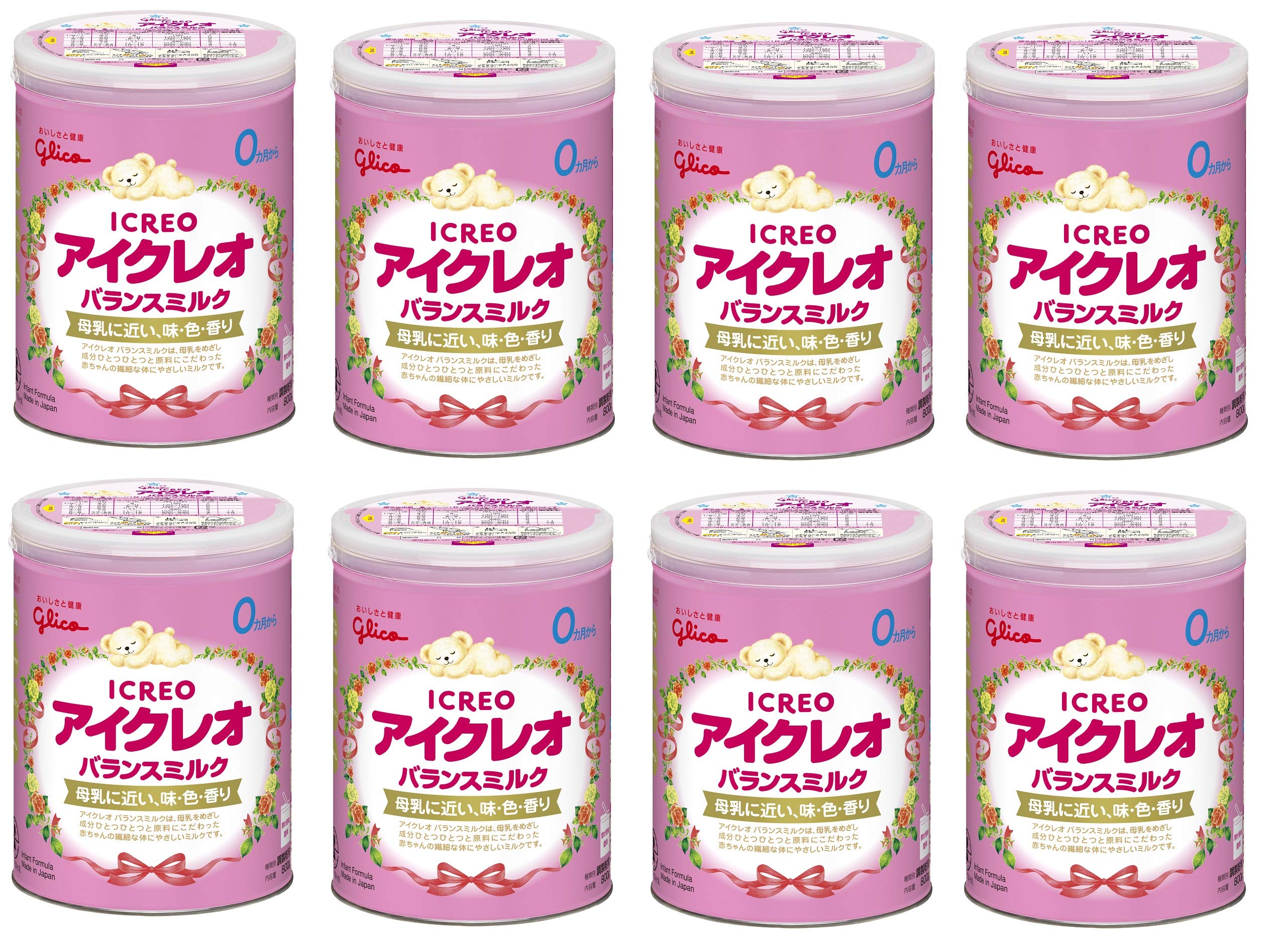 Amazon.co.jp: 【旧品】[ケース販売]アイクレオ バランスミルク 800g×8