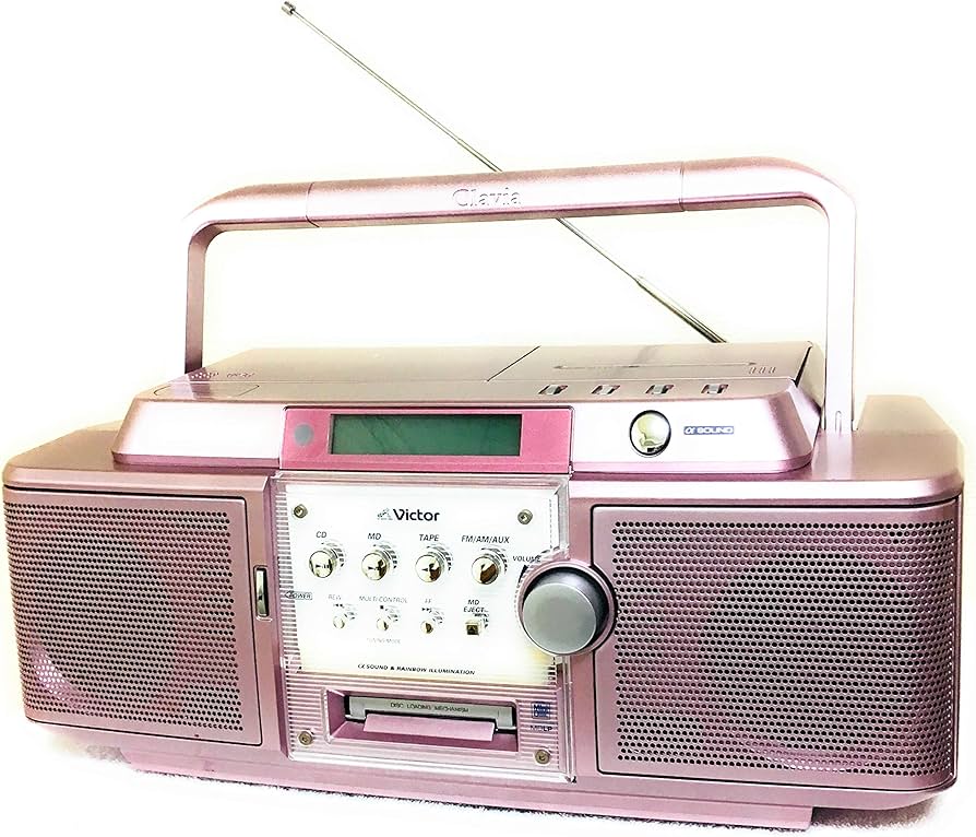 Amazon | Victor ビクター JVC RC-Z1MD-P ピンク CD-MDポータブル