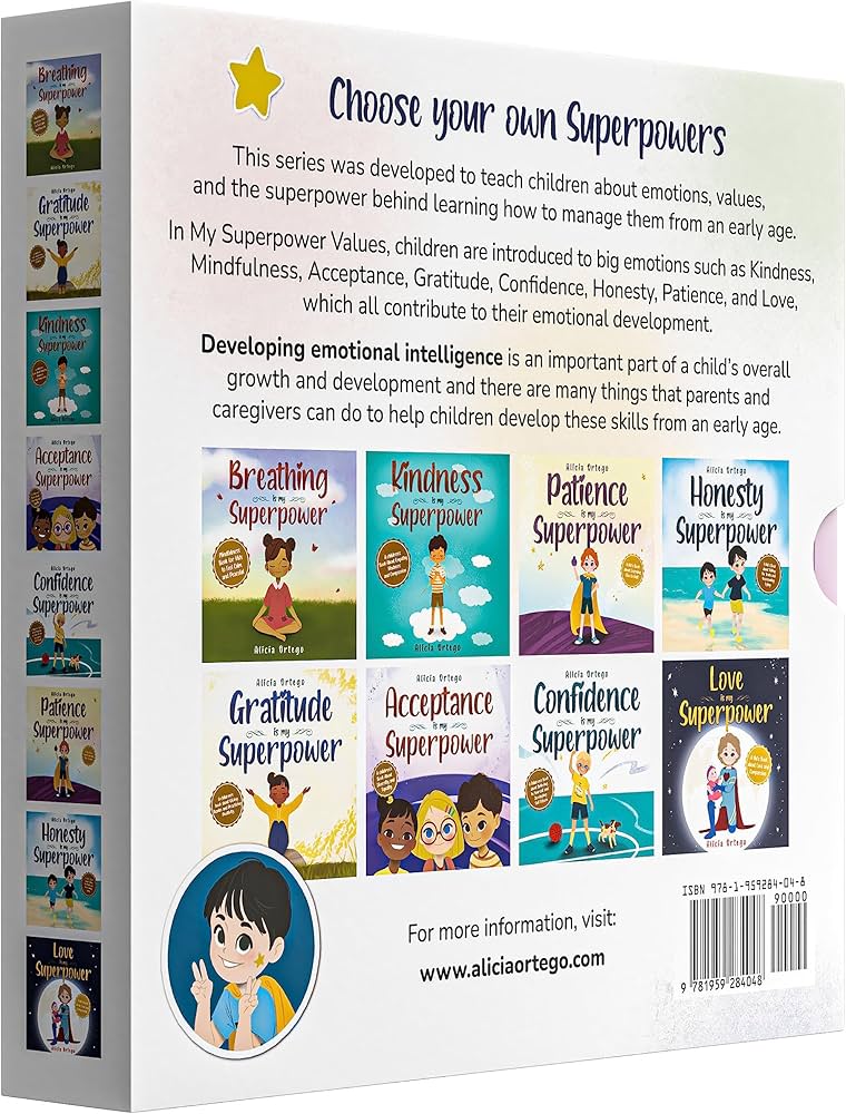 Amazon.com: My Superpower Values 8 Book Box Set (Books 1-8