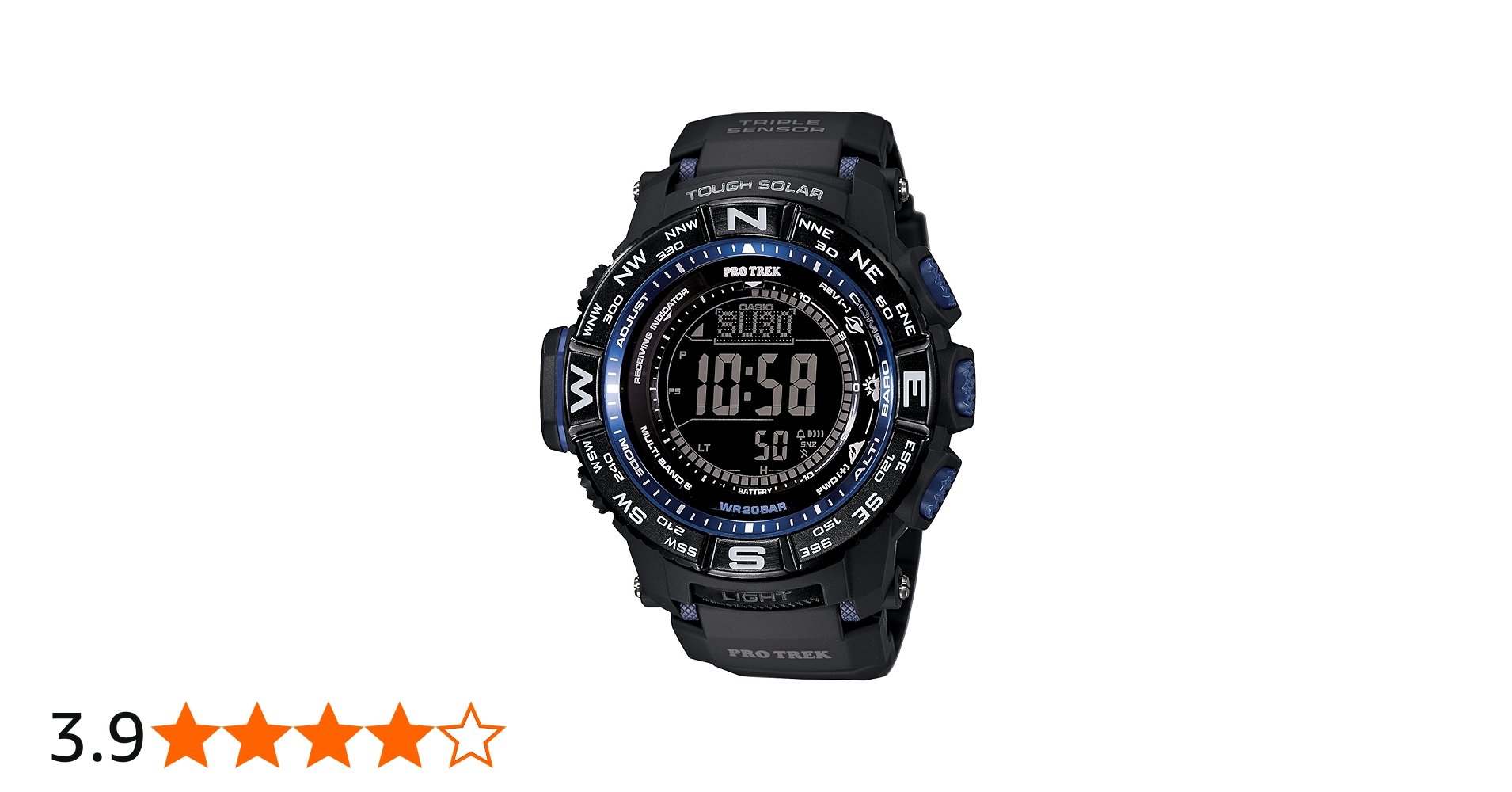 Amazon.co.jp: [カシオ]CASIO 腕時計 PROTREK MULTI FIELD LINE 世界6