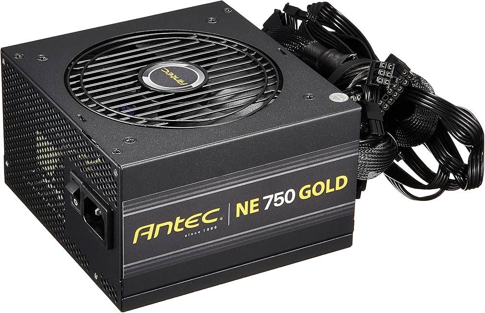 Amazon | ANTEC 80PLUS GOLD認証取得 高効率高耐久電源ユニット NE750