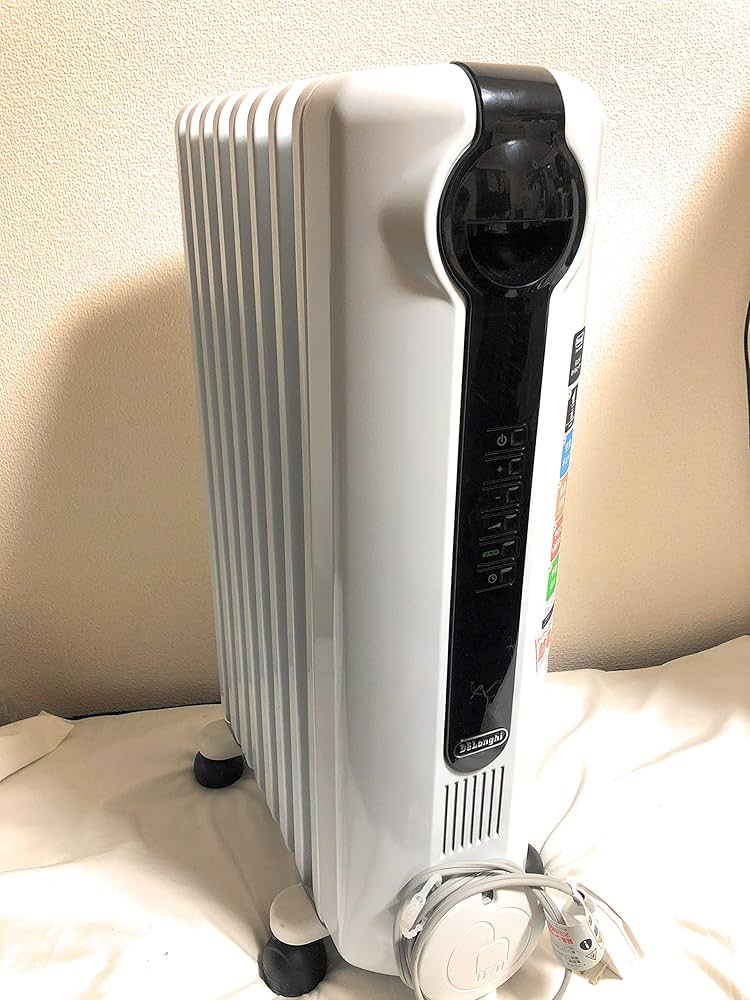 Amazon | デロンギ(DeLonghi) オイルヒーター ホワイト L字型フラット