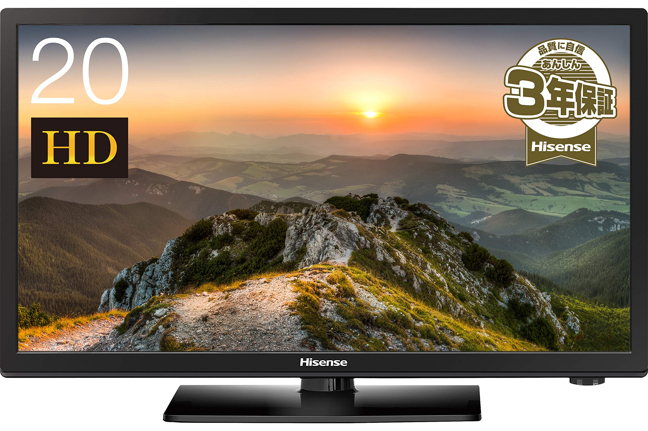 Amazon | ハイセンス 20V型 液晶 テレビ HJ20D55 ハイビジョン 外付け