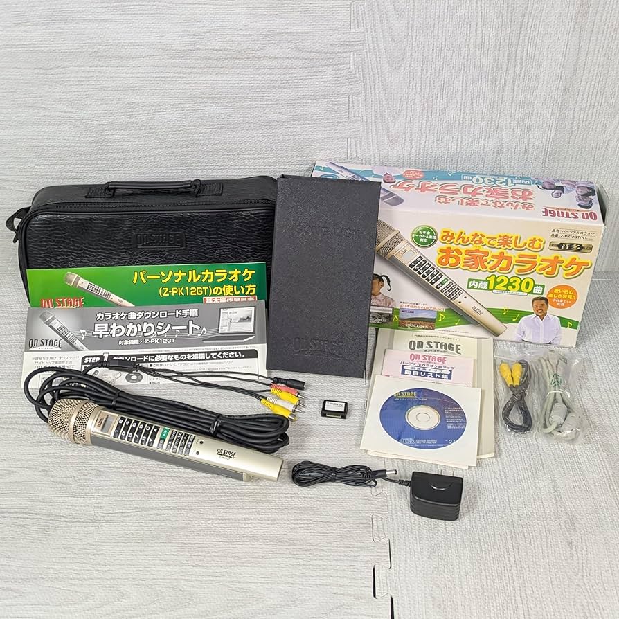 Amazon.co.jp: パーソナルカラオケ オンステージ Z-PK12GT(N)ゴールド