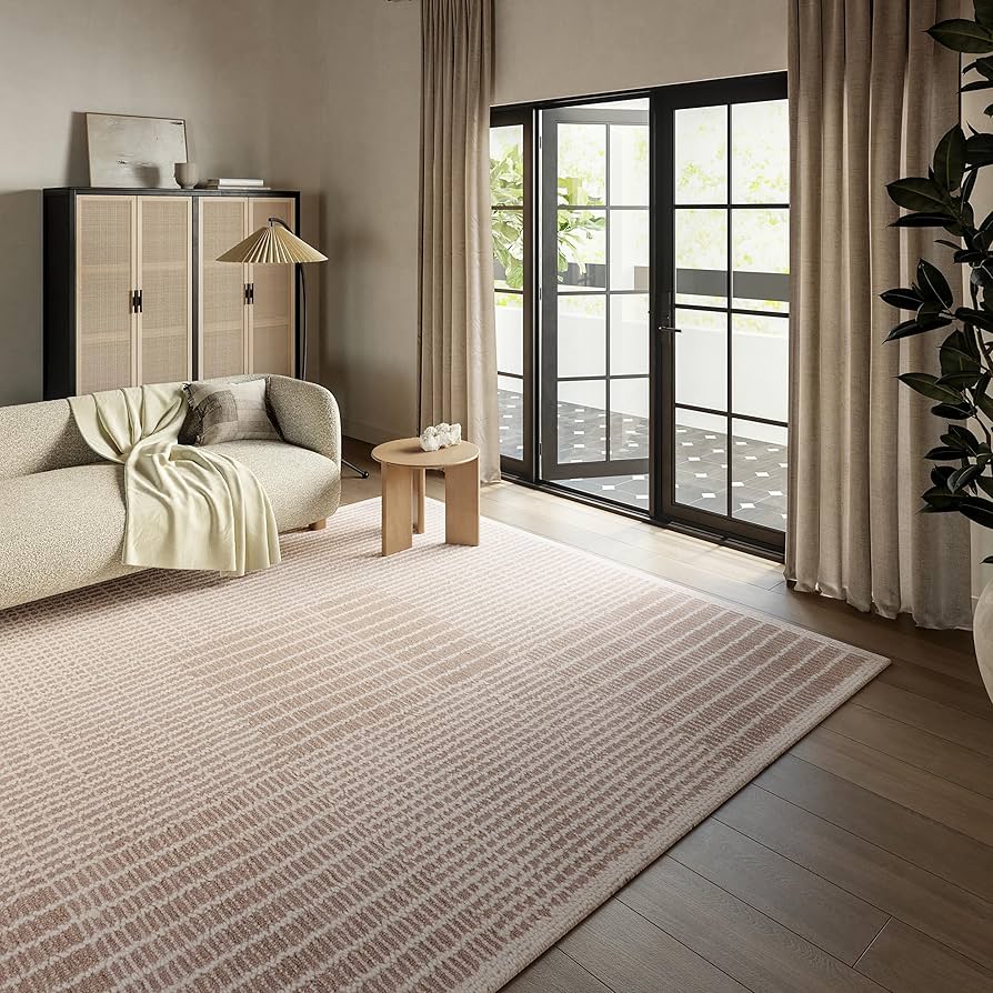 Amazon.com: Rugs USA Montceito Handmade, Light Purple/Ivory, 4' x