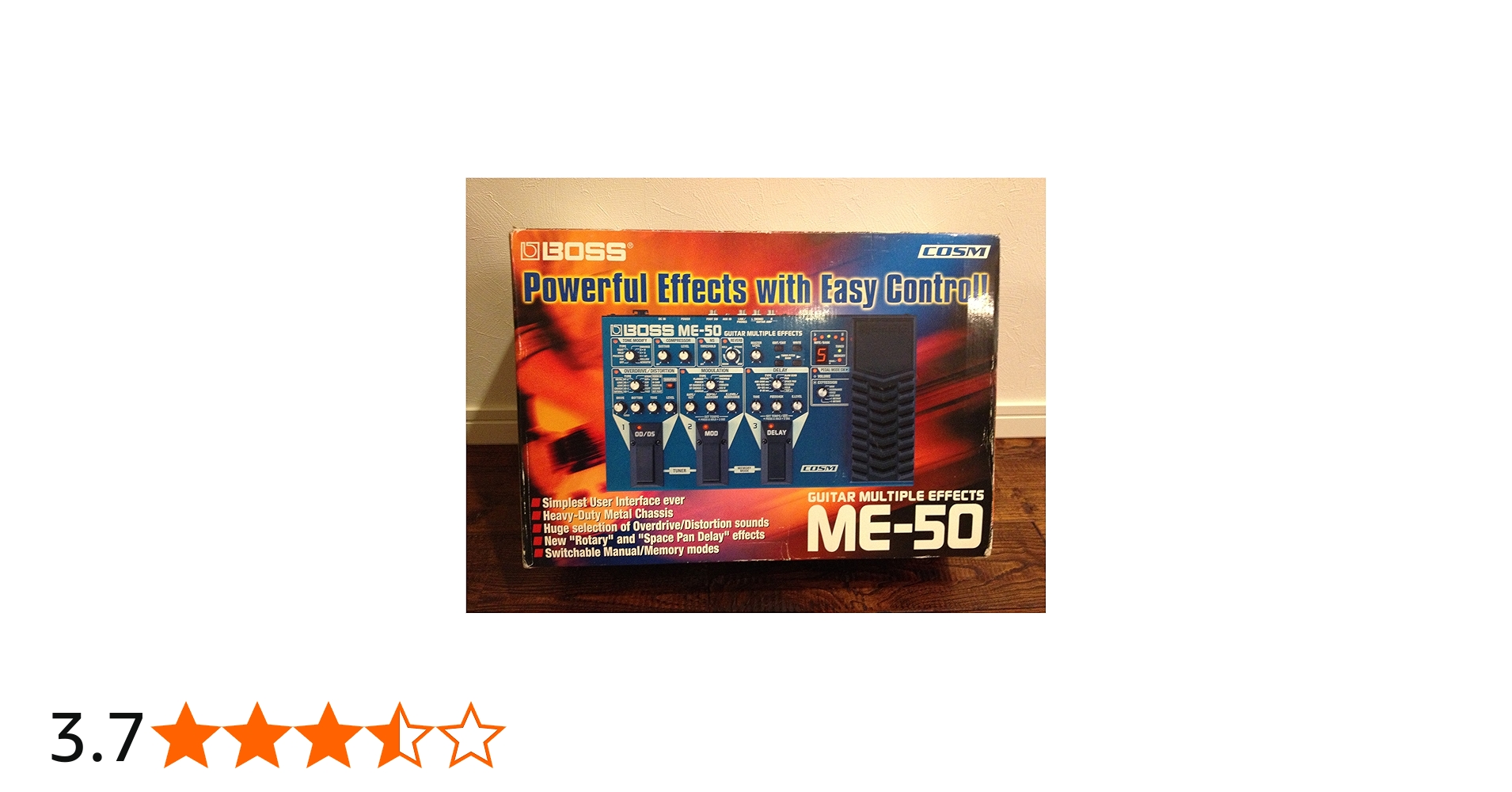 Amazon.co.jp: BOSS ME-50 Guitar Multi Effector : Musical Instruments