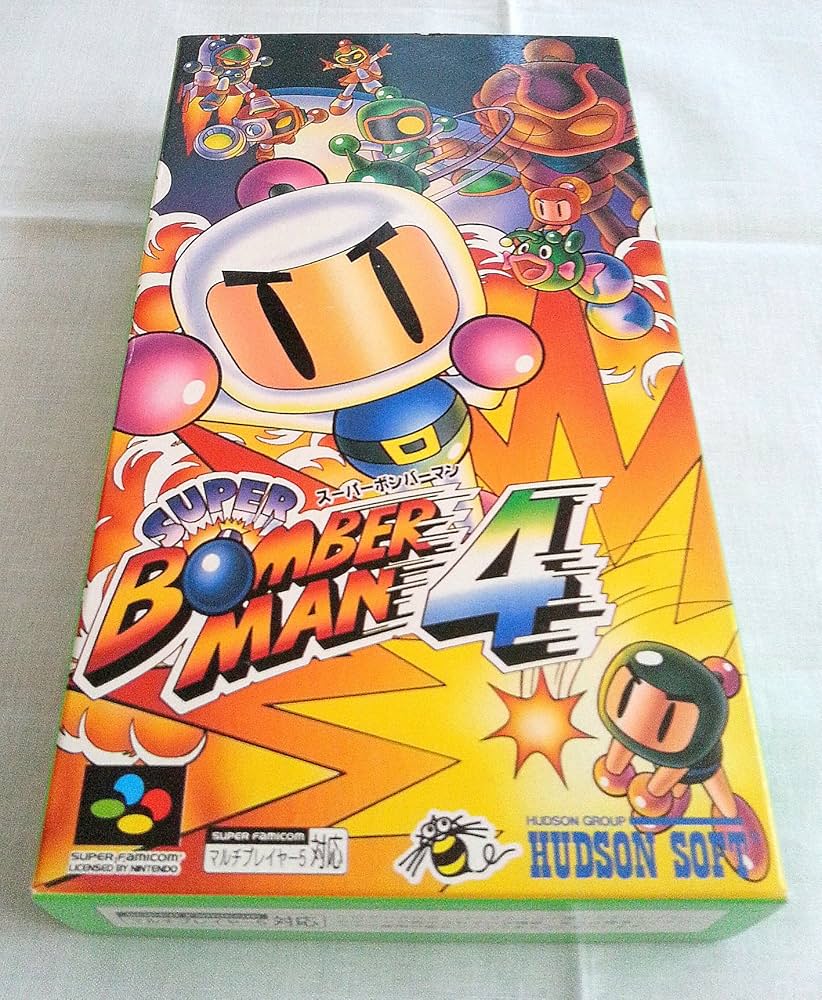Amazon.com: Super Bomberman 4, Super Famicom (Super NES Japanese
