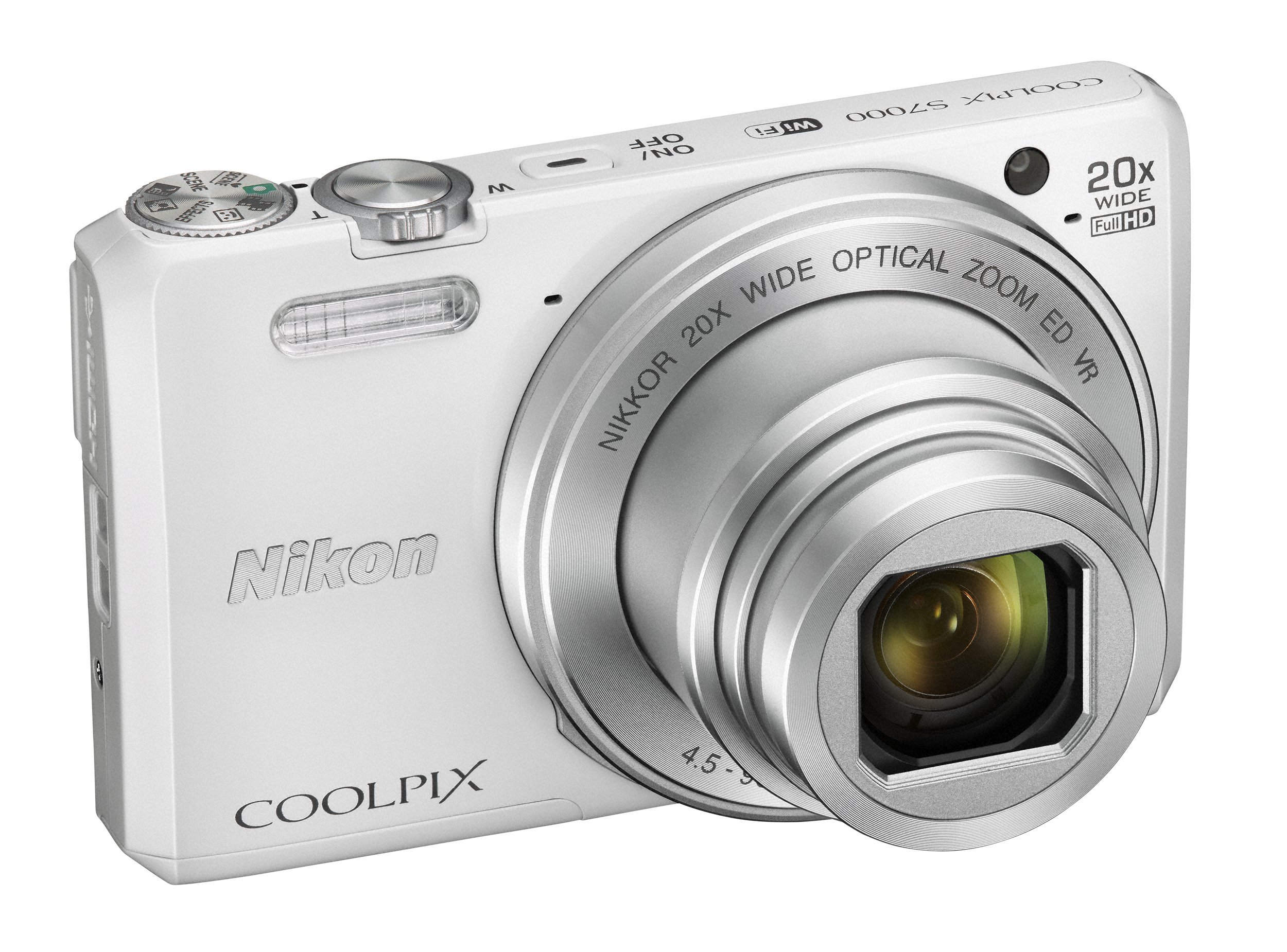 Amazon.com : Nikon COOLPIX S7000 Digital Camera (White