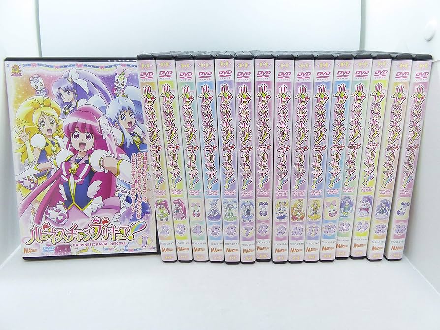 Amazon.co.jp: ハピネスチャージプリキュア! [レンタル落ち] 全16巻