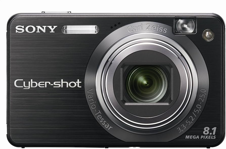 Amazon.com : Sony Cybershot DSCW150/B 8.1MP Digital Camera with 5x