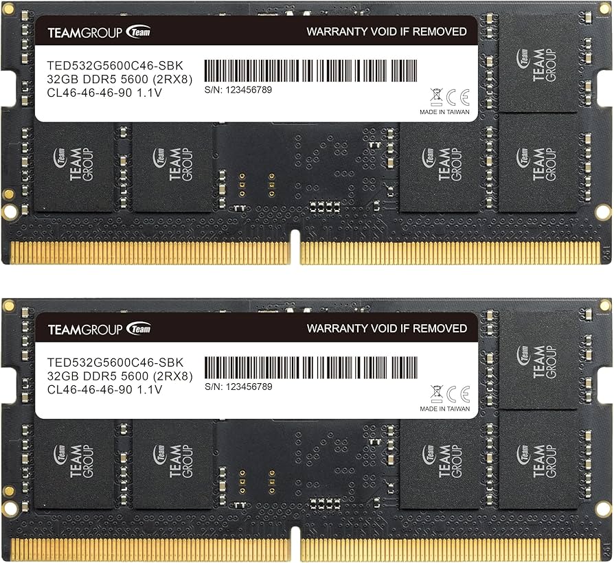 Amazon.co.jp: TEAMGROUP (旧称 Team) ノートPC用メモリ DDR5 5600MHz