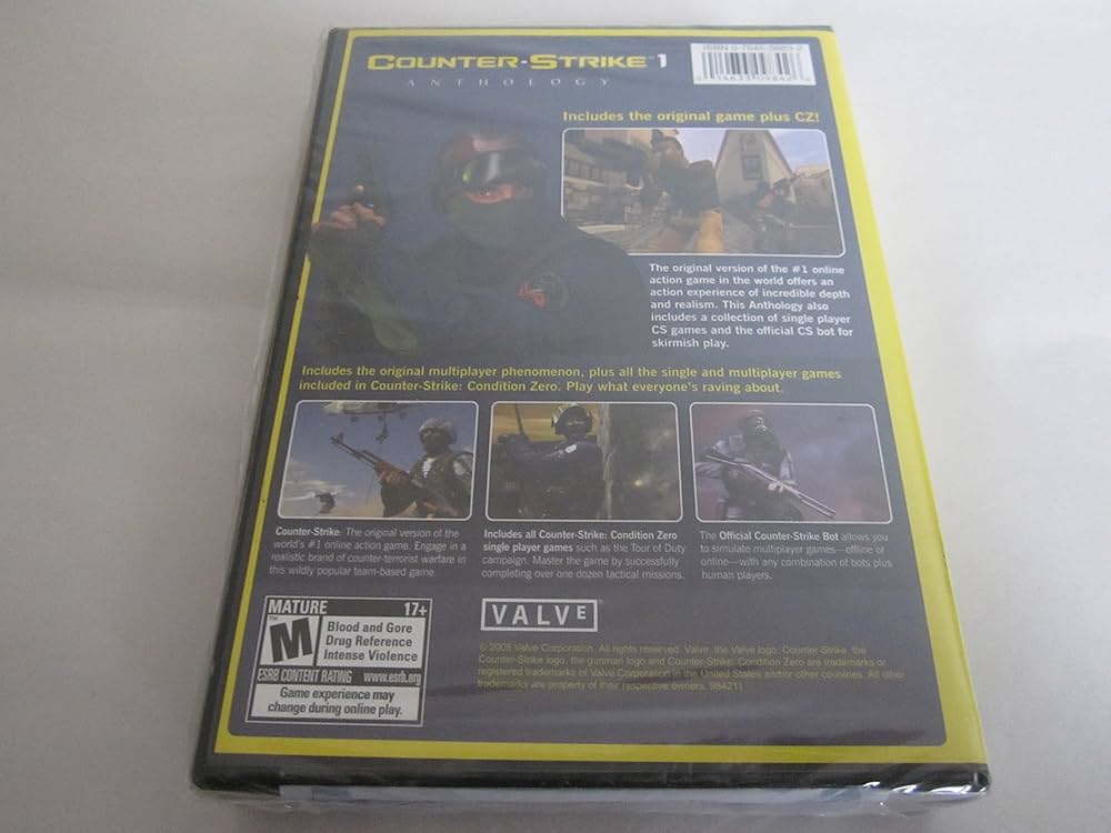 Amazon.com: Counter-Strike 1 Anthology - PC : Video Games
