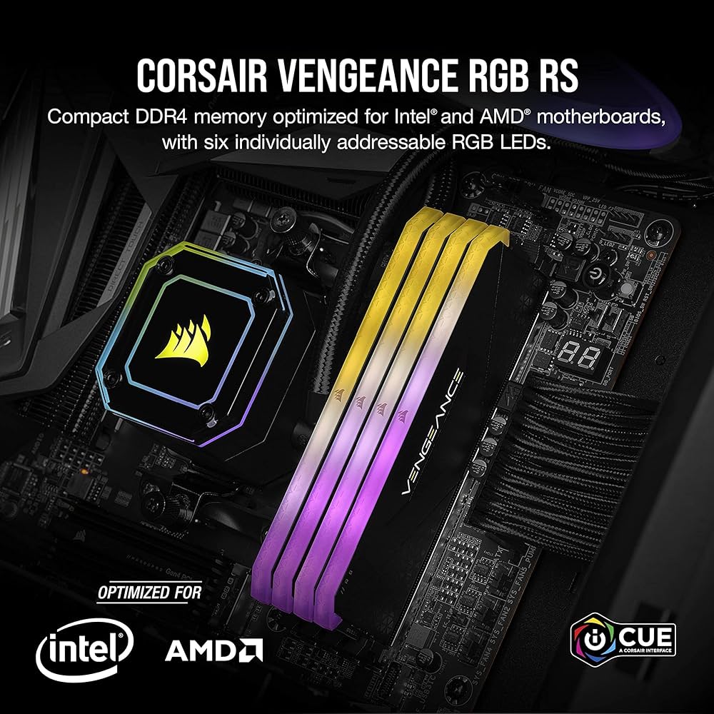 Amazon | CORSAIR DDR4-32GB 3200MHz CL16 デスクトップPC用メモリ