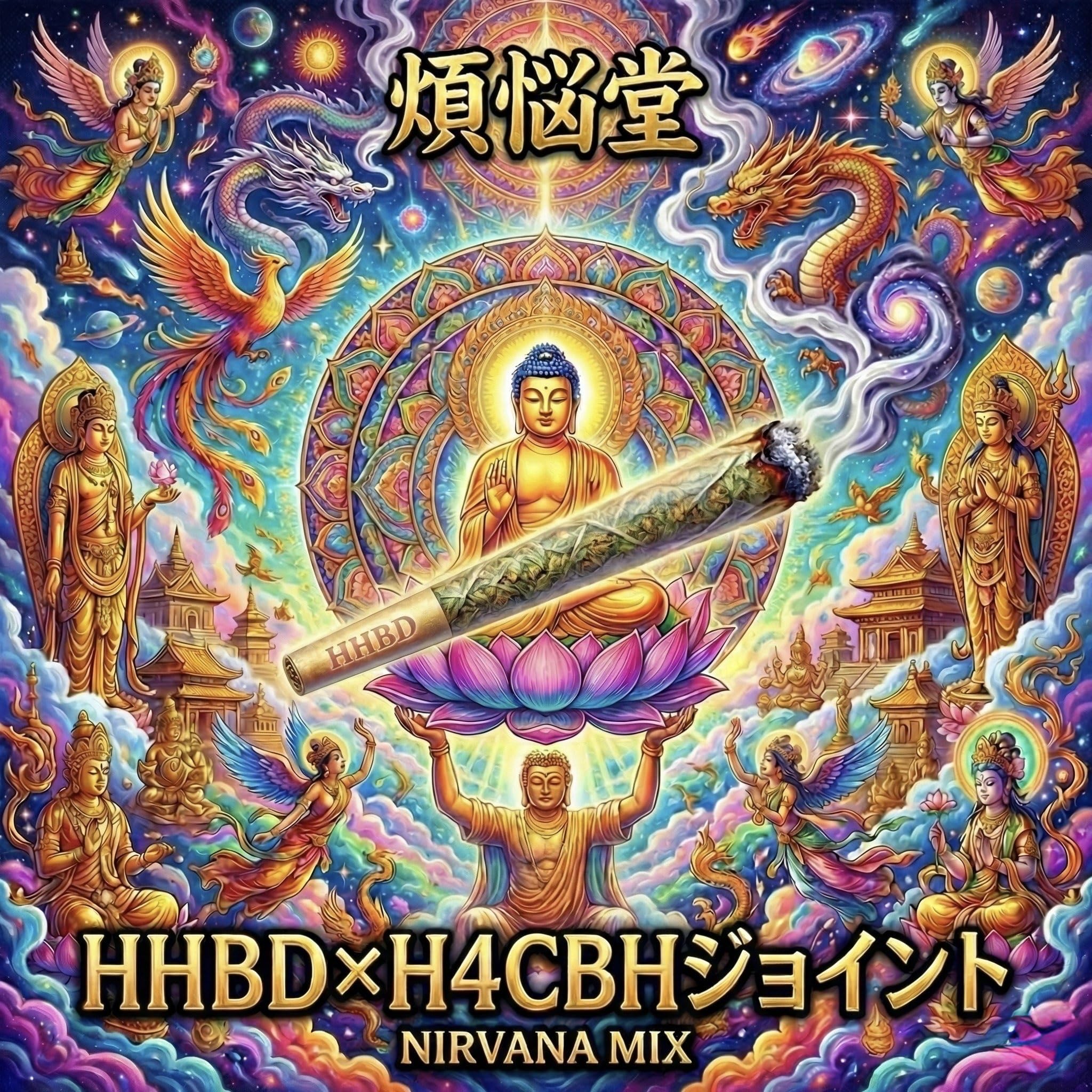 Amazon | 煩悩堂【HHBD×H4CBH】NIRVANA MIX original Joint リラックス