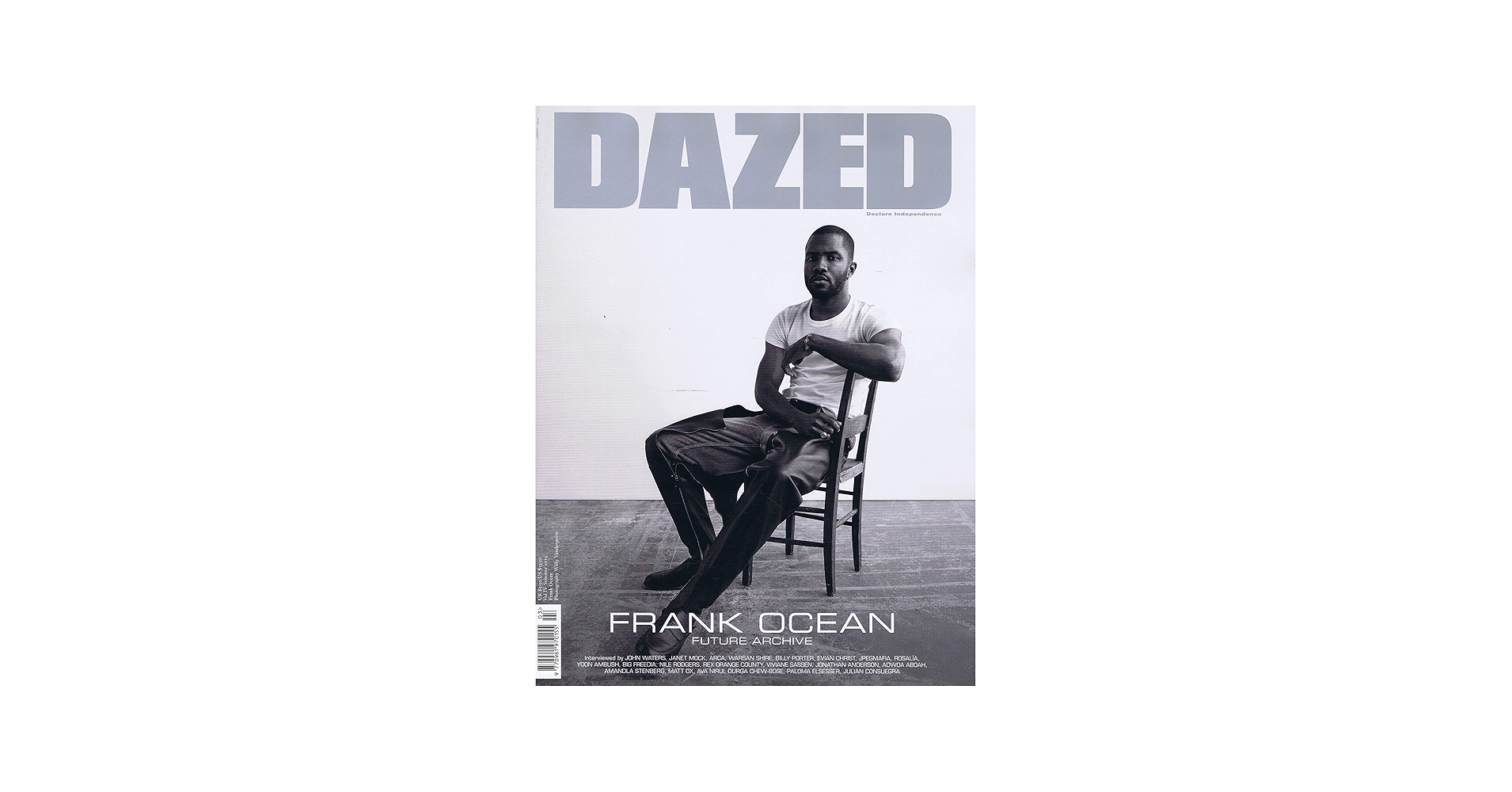 Amazon.com: Dazed & Confused Magazine (Summer, 2019) Frank Ocean