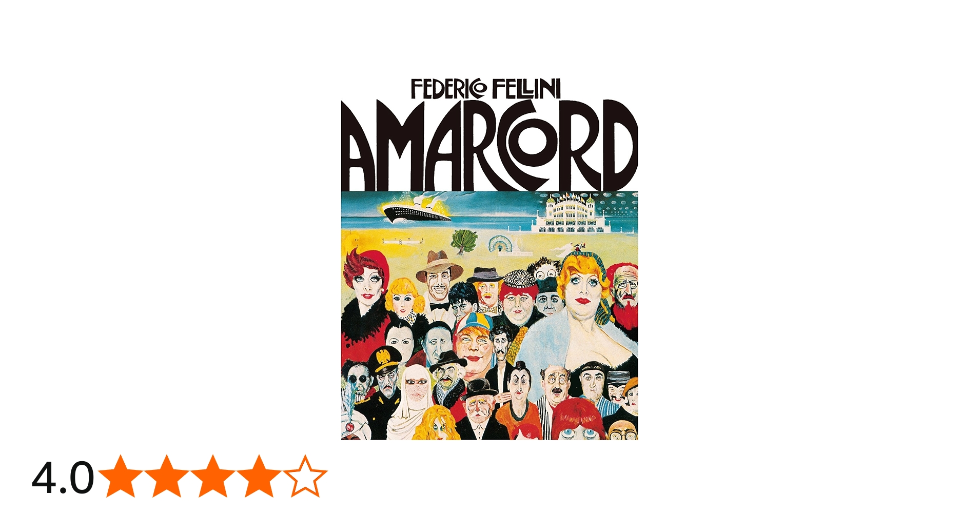 Amazon.co.jp: フェリーニのアマルコルド 4K修復版 [Blu-ray