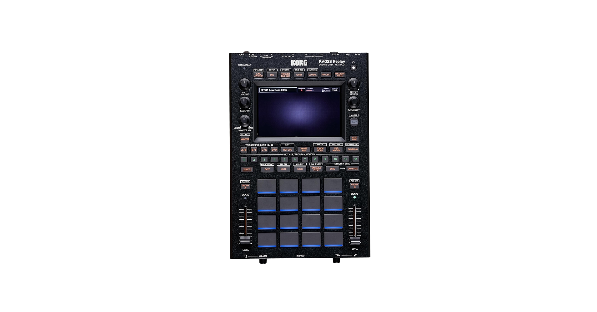 Amazon.com: Korg KAOSS Replay Dynamic Effects & Sampler : Musical