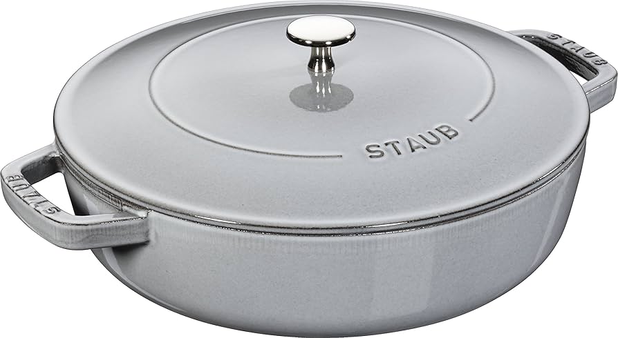 Amazon.co.jp: ストウブ(Staub) 「 ブレイザー ソテーパン グレー 24cm