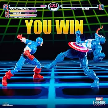 Amazon.com: Marvel Legends Series Gamerverse Captain America vs