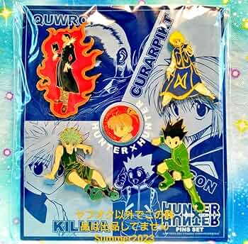 Amazon.co.jp: HUNTER×HUNTER ピンズセット 集合 ゴン キルア クラピカ
