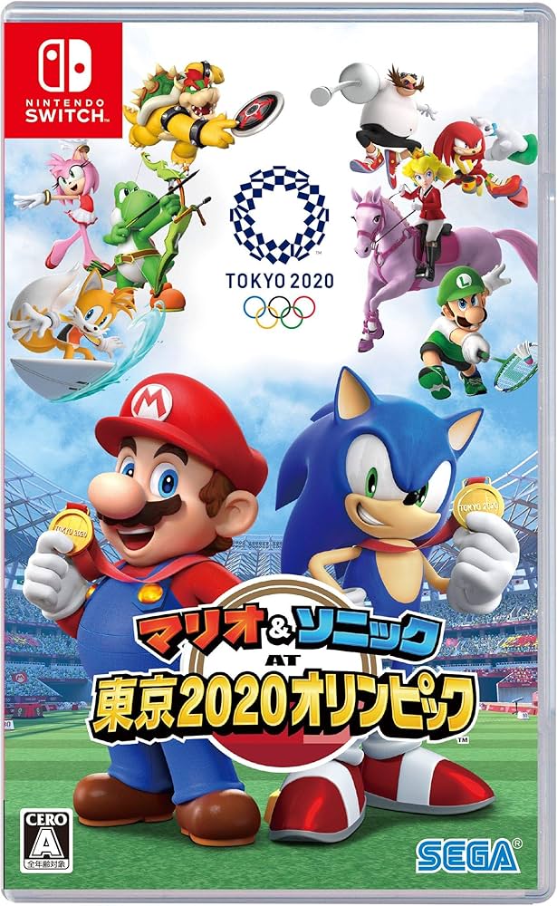 Amazon.com: Mario & Sonic AT Tokyo 2020 Olympics (TM)-Switch
