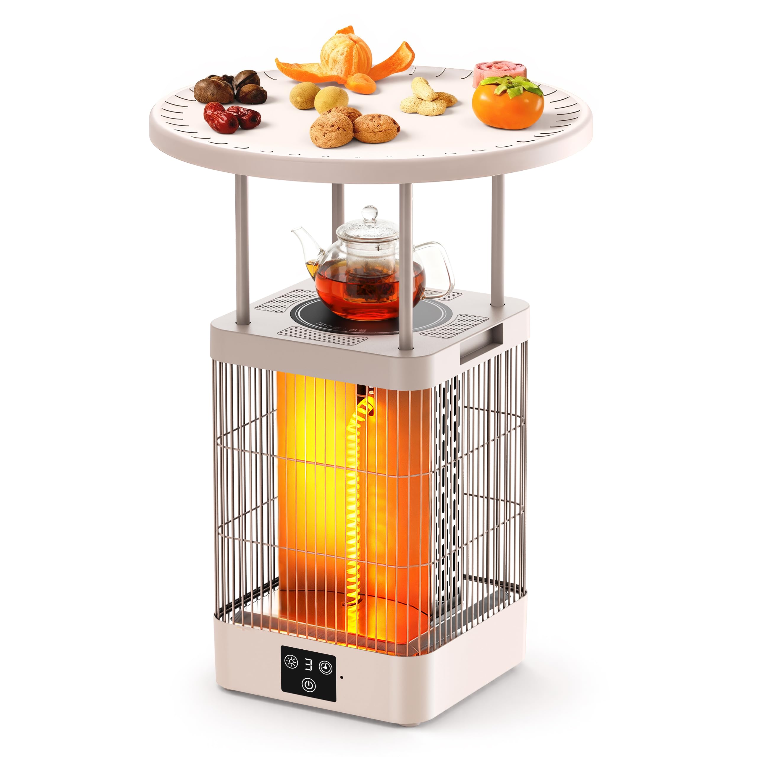 Amazon | カーボンヒーター 【2025年冬新開発&暖房＋煮る＋保温 3in1