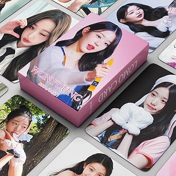 Amazon | PYAJUU Wonyoung フォトカード - IVE Wonyoung LOMOカード 55