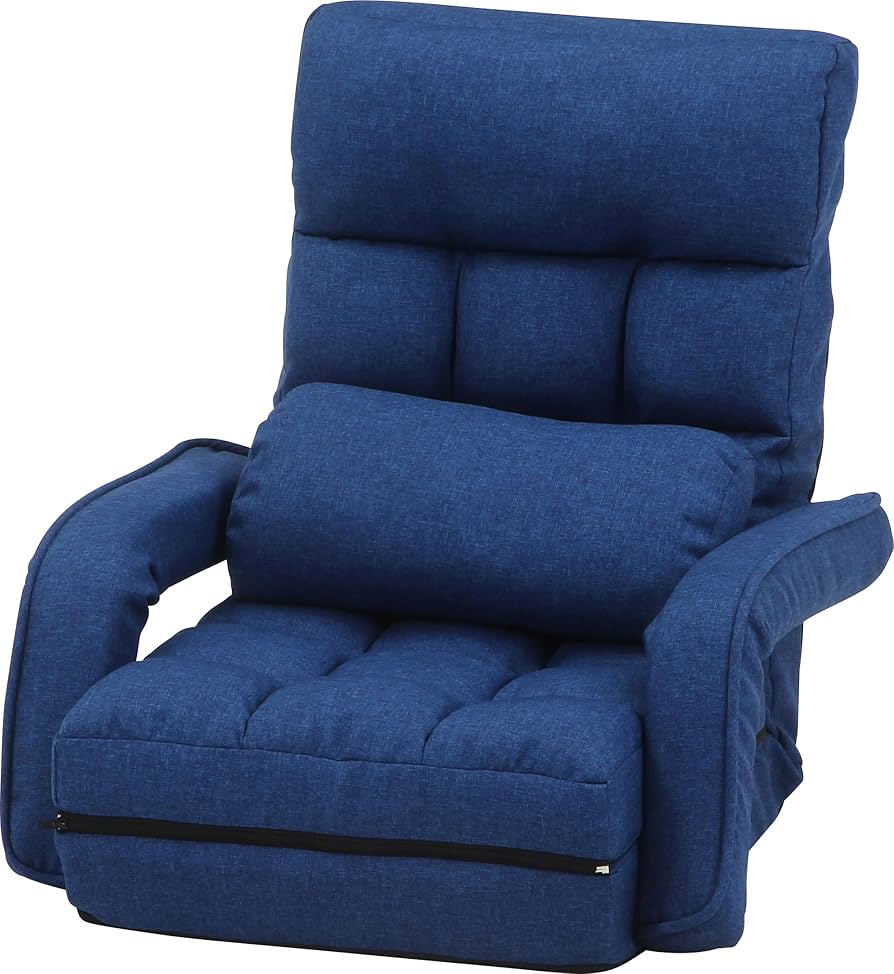 Amazon｜不二貿易 チェア 一人掛けソファ 42段ギア リクライニング機能