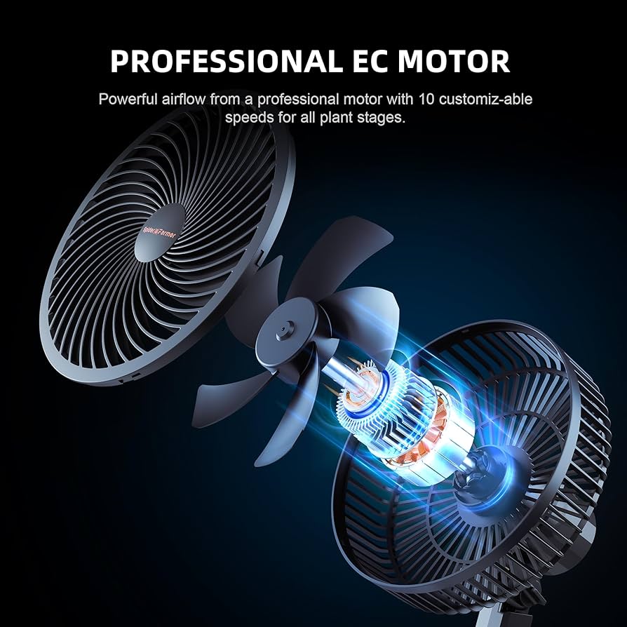 Amazon.com: Spider Farmer New Grow Tent Clip Fan 6
