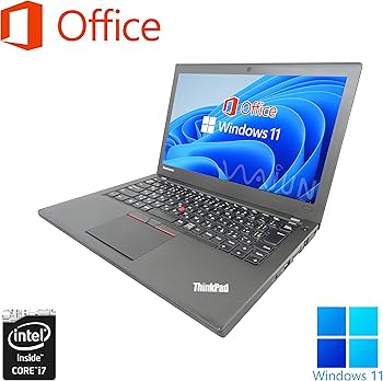 Amazon.co.jp: Lenovo Laptop X250 / 12.5 Type / Win 11 Pro / MS