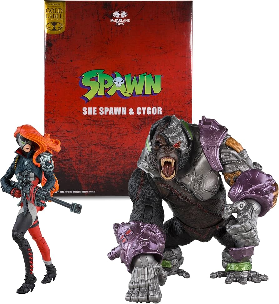 Amazon.co.jp: McFarlane Toys - スポーンシースポーン&サイゴール
