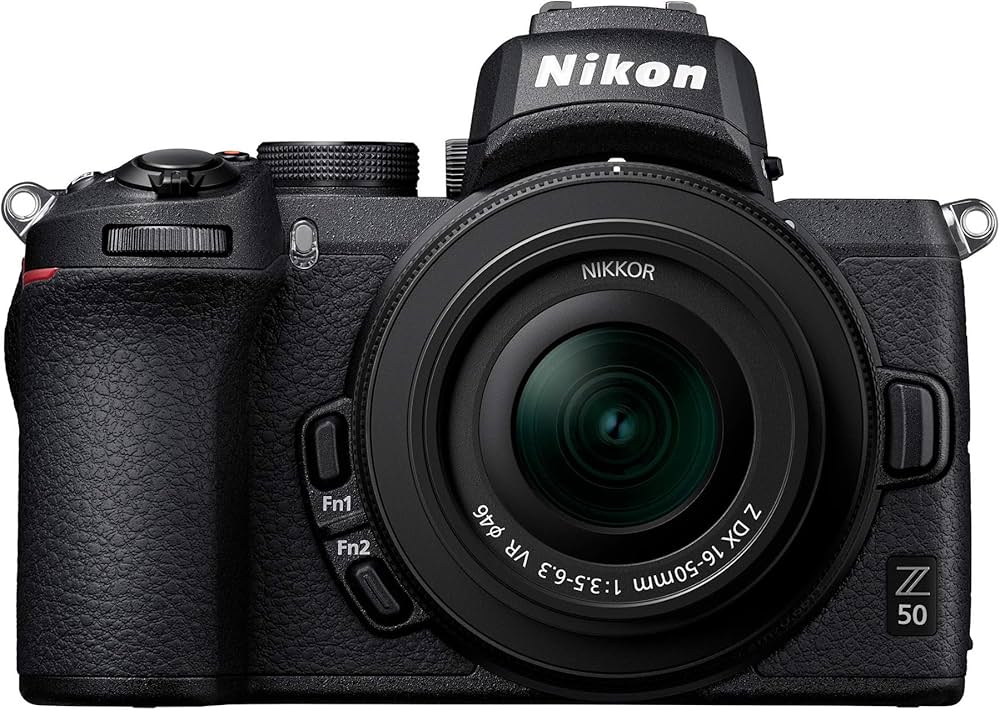 Amazon | Nikon - Z50 Mirrorless 4K Video Camera with NIKKOR Z DX