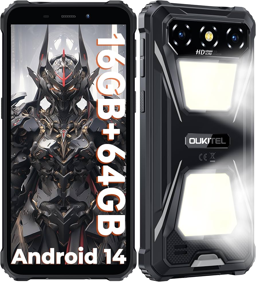 Amazon | OUKITEL G5 SIMフリー スマホ 本体 16GB RAM 64GB ROM 1TB