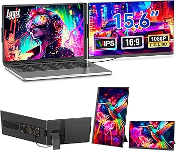 Amazon.co.jp: 【2025新型】デュアルモバイルモニター 15.6インチ FHD